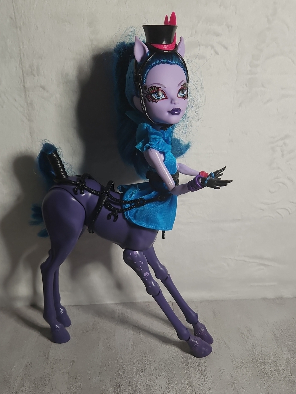 Monster High Freaky Fusion Avea Trotter doll, a unique hybrid character.